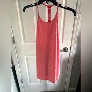 💖Wear pink💖 Nike cut out racer back tank